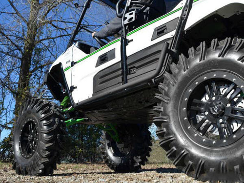 SuperATV Kawasaki Teryx 4 Heavy Duty Nerf Bars - NB-K-TRX4-00