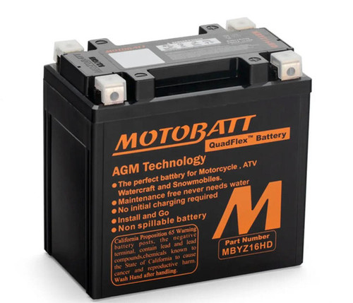 SuperATV MotoBatt Honda ATV Upgraded OEM Replacement AGM Battery