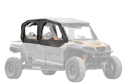 SuperATV Polaris General XP 1000 Primal Soft Cab Enclosure Upper Doors