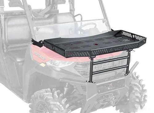 SuperATV Polaris Ranger 1000 Hood Rack Charlie SuperATV Polaris Ranger 1000 Hood Rack Charlie