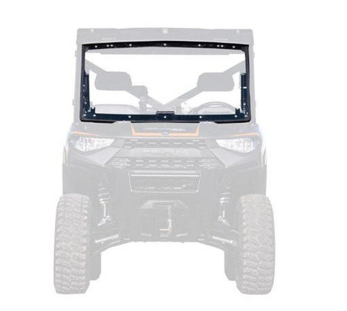 SuperATV Polaris Ranger 1000 Scratch Resistant Flip Windshield