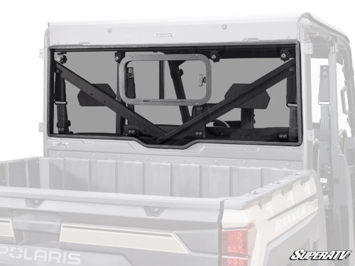 Super ATV 2020+ Polaris Ranger 1000 Sliding Rear Windshield