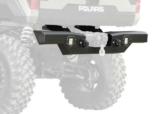 SuperATV Polaris Ranger 1000 Winch Ready Rear Bumper - RB-P-RAN1K-002-00#AF