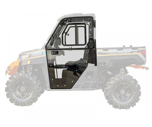 SuperATV Polaris Ranger XP 1000 Convertible Cab Enclosure Doors - DOOR-P-RAN1K-001-72