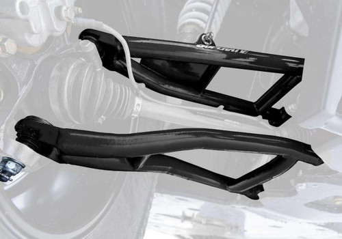 SuperATV Polaris Ranger XP 1000 High-Clearance 2" Forward A-Arms - AA-P-RAN1K2-001-02