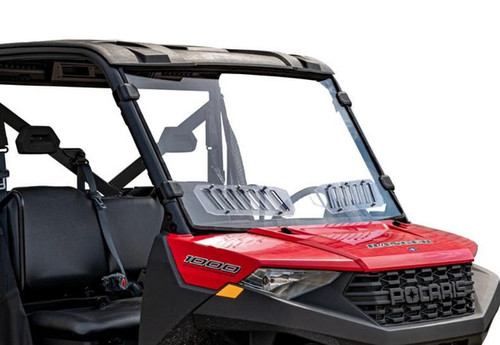 SuperATV Polaris Ranger XP 1000 Scratch Resistant Vented Full Windshield