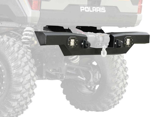 SuperATV Polaris Ranger XP 1000 Winch Ready Rear Bumper - RB-P-RAN1K-001-00#AP