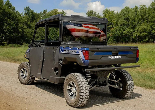 SuperATV Polaris Ranger XP 900 Scratch-Resistant Rear Windshield SuperATV Polaris Ranger XP 900 Scratch-Resistant Rear Windshield