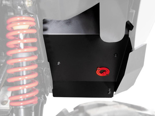 SuperATV Polaris RZR 200 Rear Inner Fender Guards - MG-P-RZR200-01