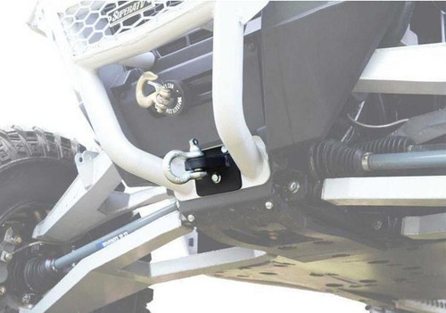 SuperATV Polaris RZR Hitch Plate - HIT-P-RZR1K-00