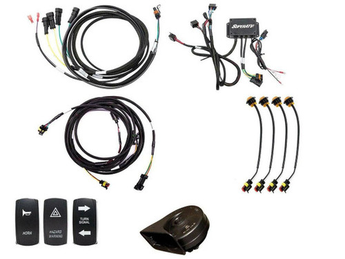 SuperATV Polaris RZR Pro XP Plug & Play Turn Signal Kit SuperATV Polaris RZR Pro XP Plug & Play Turn Signal Kit