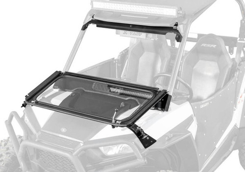 SuperATV Polaris RZR S 1000 Flip Down Glass Windshield SuperATV Polaris RZR S 1000 Flip Down Glass Windshield