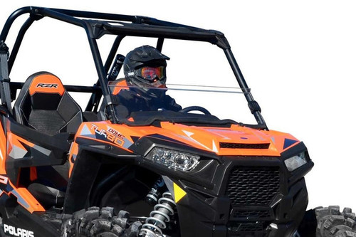 SuperATV Polaris RZR S 1000 Half Windshield - HWS-P-RZR1K-001-75#HW