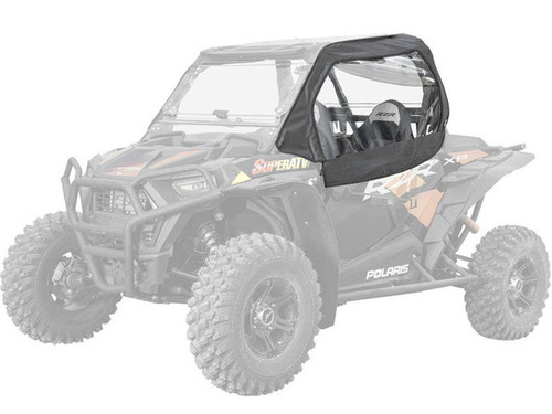 SuperATV Polaris RZR S 1000 Primal Soft Cab Enclosure Upper Doors - SE-P-RZRXP-001#SK