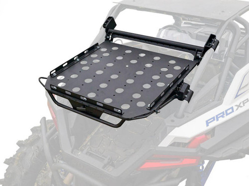 SuperATV Polaris RZR Turbo R 4 Cargo Rack Alpha SuperATV Polaris RZR Turbo R 4 Cargo Rack Alpha
