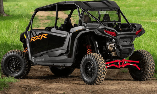 Superatv Polaris RZR XP Rear Vented Windshield - RWS-P-RZRXP-V-76#AA