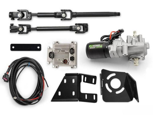 SuperATV Polaris RZR XP Turbo EZ-STEER Series 6 Power Steering Kit - PS-1-33-600W#AA