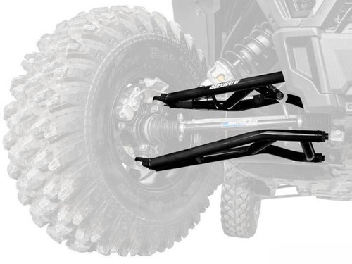 SuperATV Polaris RZR XP Turbo High Clearance 1.5" Forward Offset A-Arms