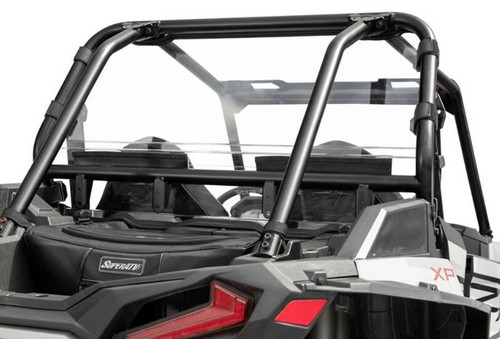 SuperATV Polaris RZR XP Turbo Rear Windshield - RWS-P-RZR-1K-75#XPT