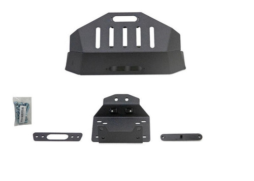 SuperATV Polaris RZR XP Turbo S Winch Mount - WM-P-RZRXPTS-001-3500