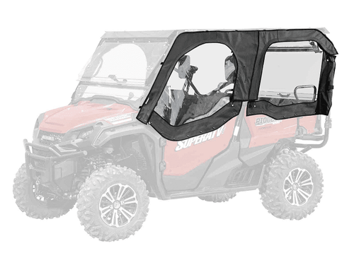 Super ATV|2016+ Honda Pioneer 1000 5|Primal Soft Cab Enclosure Upper Doors Super ATV|2016+ Honda Pioneer 1000 5|Primal Soft Cab Enclosure Upper Doors