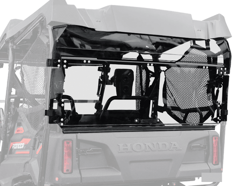 Super ATV|2014+ Honda Pioneer 700 4|Rear Windshield - Poly Super ATV|2014+ Honda Pioneer 700 4|Rear Windshield - Poly