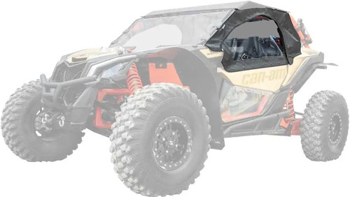 Super ATV|2017+ Can-am Maverick X3|Primal Soft Cab Enclosure Upper Doors - SE-CA-X3-001