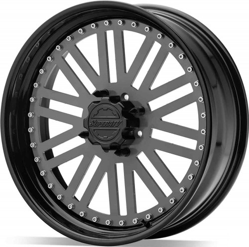 SuperATV Vulcan Series Wheel - 20" | 22" - Raw | Black | Red | Yellow SuperATV Vulcan Series Wheel - 20" | 22" - Raw | Black | Red | Yellow