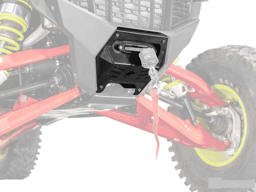 Super ATV|2022+ Polaris RZR Pro R|R 4|Winch Mounting Plate Super ATV|2022+ Polaris RZR Pro R|R 4|Winch Mounting Plate