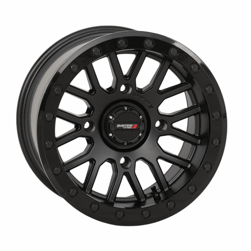 System 3 | SB-9 Matte Black BeadLock UTV Wheel - 15" - 3-159537