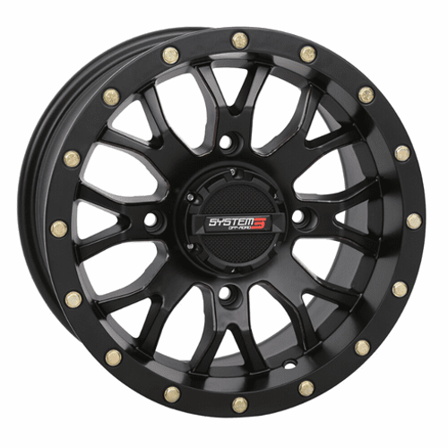System 3 | ST-3 Matte Black UTV Wheel - 14" | 15" | 18" | 20" | 22" | 24" System 3 | ST-3 Matte Black UTV Wheel - 14" | 15" | 18" | 20" | 22" | 24"