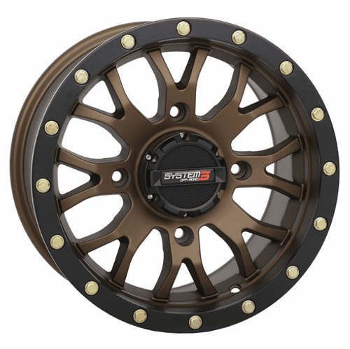 System 3 | ST-3 Matte Bronze & Black UTV Wheel - 14" | 15" | 18" | 20" System 3 | ST-3 Matte Bronze & Black UTV Wheel - 14" | 15" | 18" | 20"