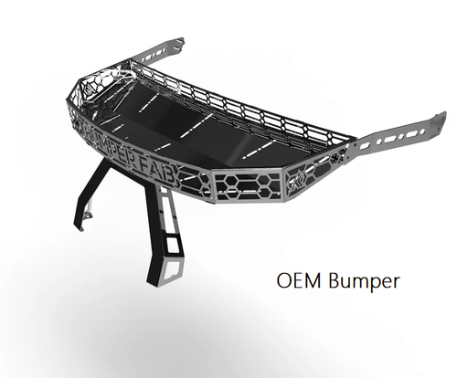 Thumper Fab|2024 Polaris Ranger XD 1500|XD 1500 Crew|Hood Rack Bumper Thumper Fab|2024 Polaris Ranger XD 1500|XD 1500 Crew|Hood Rack Bumper
