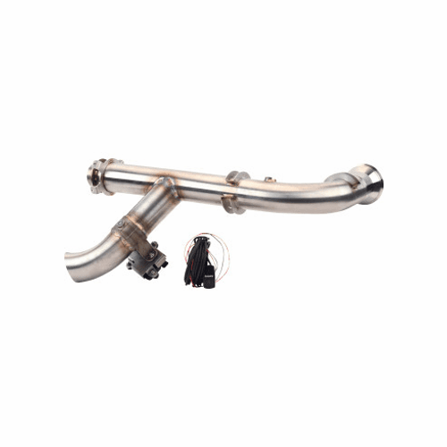Trinity|2017-2023 Can-am Maverick X DS Turbo R|Side Piece Header Pipe - with Electronic Cutout Trinity|2017-2023 Can-am Maverick X DS Turbo R|Side Piece Header Pipe - with Electronic Cutout
