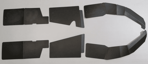 Trail Armor|2016+ Polaris General 1000|1000 4|Mud Flap Fender Extensions Trail Armor|2016+ Polaris General 1000|1000 4|Mud Flap Fender Extensions