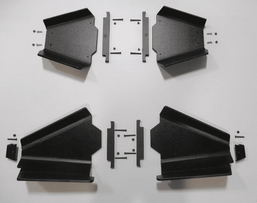 Trail Armor|2017+ Polaris Ranger 570 Economy|Full Size|iMpact A-Arm Guards - TA011ARMIMP-PR570E-BK