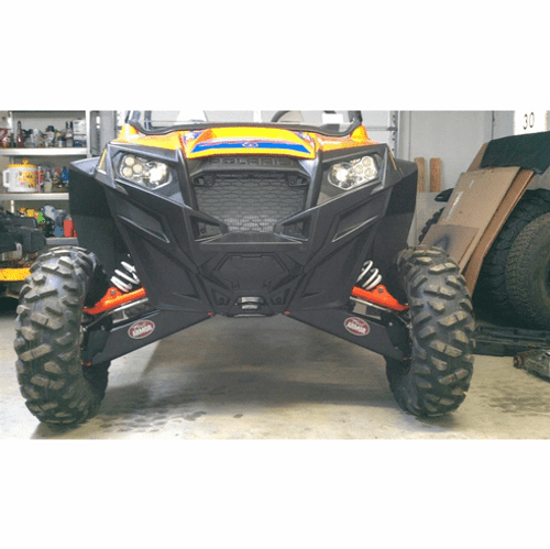 Trail Armor 2011-2014 Polaris RZR XP 900 | XP 900 4 iMpact UHMW Front Arm Guards - TA012ARMIMPFG-RZR900