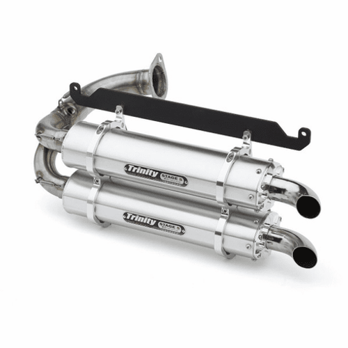Trinity Racing Honda Talon Dual Slip-On Exhaust System (Brushed) Trinity Racing Honda Talon Dual Slip-On Exhaust System (Brushed)