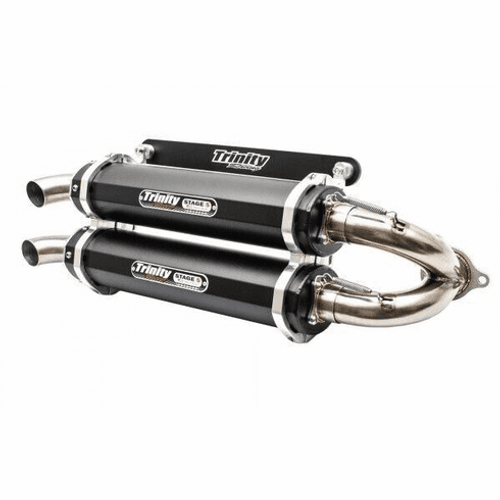Trinity Racing Polaris RZR XP Turbo/S Slip-On Exhaust (Black) Trinity Racing Polaris RZR XP Turbo/S Slip-On Exhaust (Black)