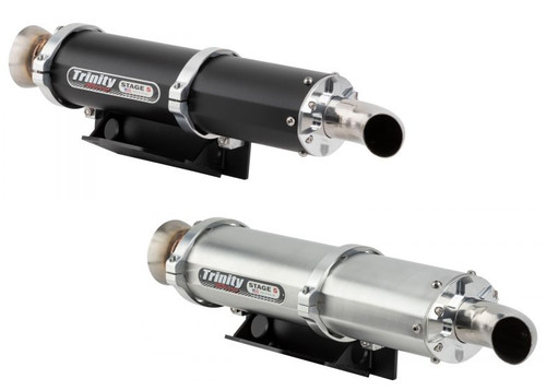 Trinity Racing Stage 5 Slip-On Exhaust for Textron Wildcat XX - TR-4167S - TR-4167S-BK