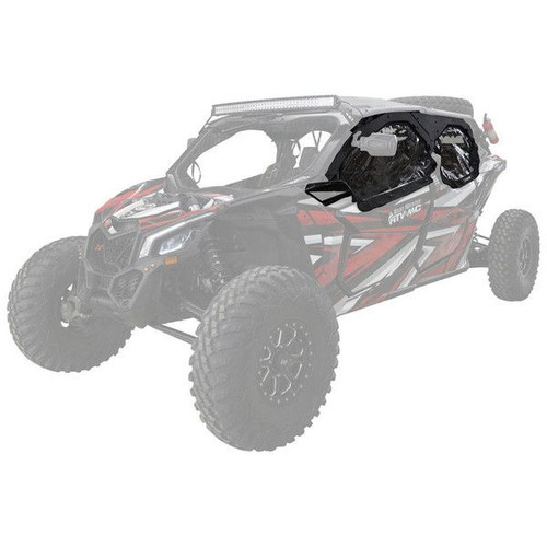Tusk Can-Am Maverick X3 Max Zipperless Upper Doors Kit Tusk Can-Am Maverick X3 Max Zipperless Upper Doors Kit
