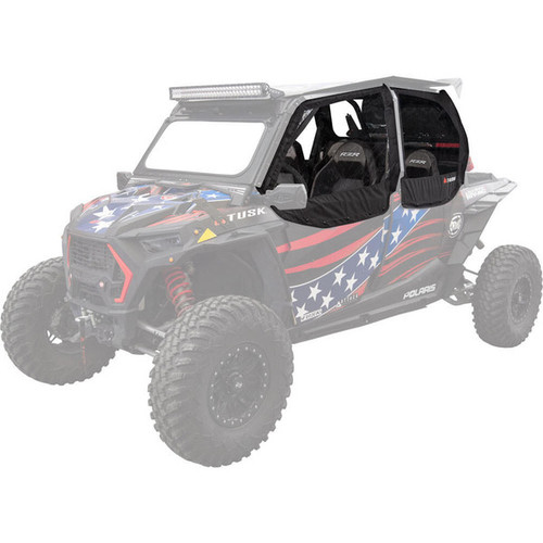 Tusk Polaris RZR XP 4 1000 / XP 4 Turbo Zipperless Upper Doors Kit