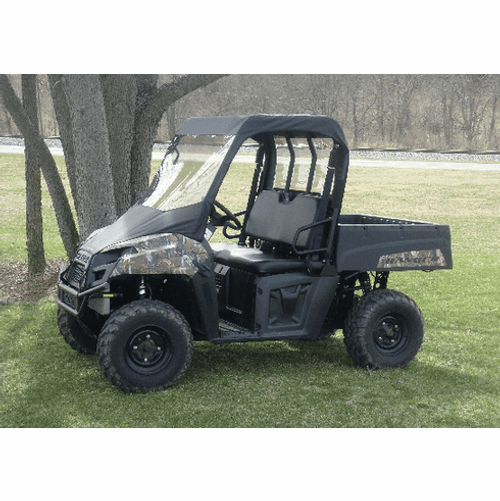 Polaris Ranger 400|500 Summer Cab Enclosure (Windshield - Top - Rear Window) - bush-POL400-WTR