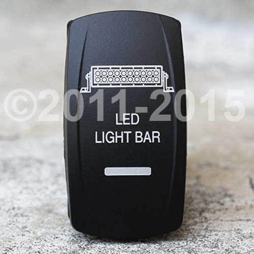 Led Light Bar - Dual Led Lighted Rocker Switch