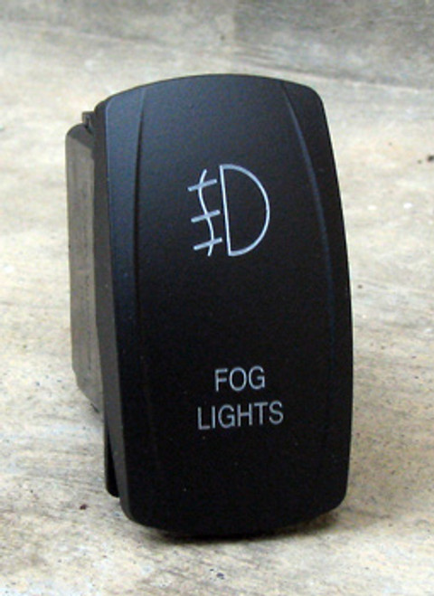 Fog Lights Switch - Dual Led Lighted Rocker Switch - VVPZC4S-57V