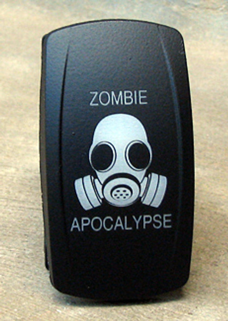 Zombie Apocalypse Lights - Dual Led Lighted Rocker Switch Zombie Apocalypse Lights - Dual Led Lighted Rocker Switch