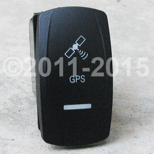 Gps - Dual Led Lighted Rocker Switch - VVPZCGP-151