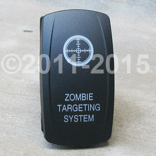 Zombie Targeting System - Dual Led Lighted Rocker Switch Zombie Targeting System - Dual Led Lighted Rocker Switch