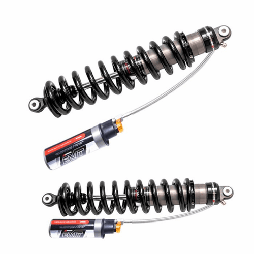 ZBROZ | 2019-2024 Can-am Defender Limited MAX | Lonestar MAX | DPS MAX | Rear Remote Exit Shocks (2.2" X1 Series) - K75-CA1022-SR