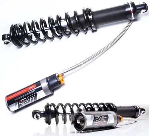 ZBROZ | 2016-2018 Can-am Defender Limited | Lonestar | DPS | Remote Rear Exit Shocks (2.2" X1 Series) - K75-CA1001-SR